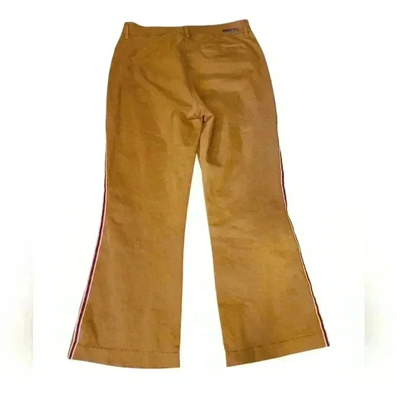 Level 99 Tan Flare women's pants - Picture 1 of 5